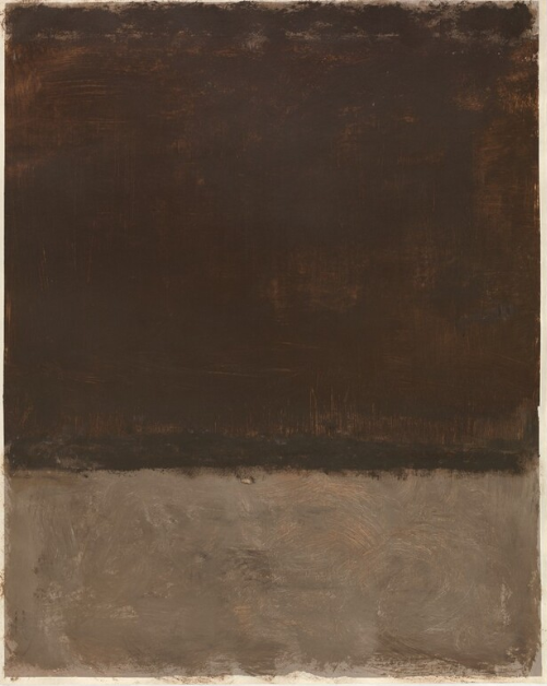 Mark Rothko Untitled (Brown and Gray) 1969 Hand-Painted Oil Painting Reproduction | Dafen Village Art Studio