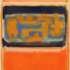 Mark Rothko No. 1 (1949) Hand-Painted Oil Painting Reproduction | Dafen Village Art Studio 1 Hand-painted oil painting reproduction of Mark Rothko No. 1 (1949) featuring warm yellow, orange, and red abstract color fields on canvas by Dafen Village studio.