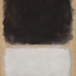 Hand-painted oil painting reproduction of Mark Rothko Untitled 1967 featuring floating abstract color fields by Dafen Village studio.