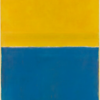 Mark Rothko Untitled (Yellow and Blue) 1954 Hand-Painted Oil Painting Reproduction | Dafen Village Art Studio 1 Hand-painted oil painting reproduction of Mark Rothko Untitled (Yellow and Blue) 1954 featuring large yellow and blue abstract color fields by Dafen Village studio.
