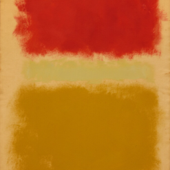 Hand-painted oil painting reproduction of Mark Rothko Untitled 1959 abstract color field art by Dafen Village studio.
