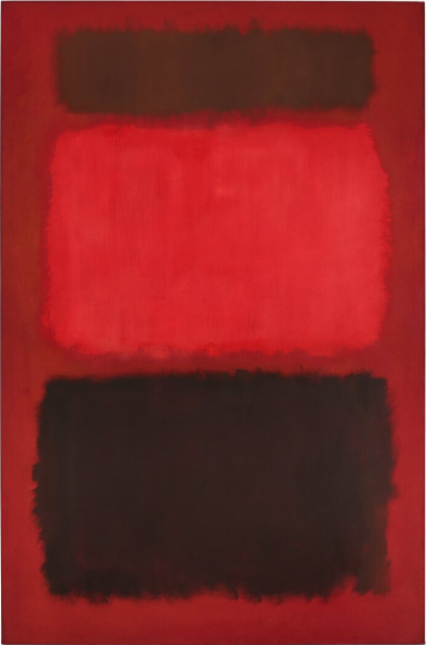 Mark Rothko Brown and Blacks in Reds 1957 Hand-Painted Oil Painting Reproduction | Dafen Village Art Studio