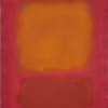 Hand-painted oil painting reproduction of Mark Rothko Untitled circa 1959 abstract color field art by Dafen Village studio.