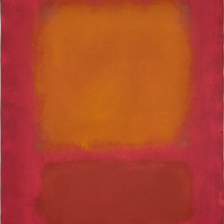 Hand-painted oil painting reproduction of Mark Rothko Untitled circa 1959 abstract color field art by Dafen Village studio.