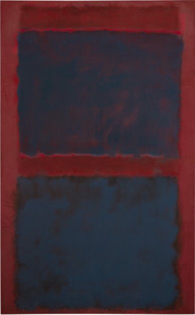 Mark Rothko Untitled (Black on Maroon) 1958 Hand-Painted Oil Painting Reproduction | Dafen Village Art Studio