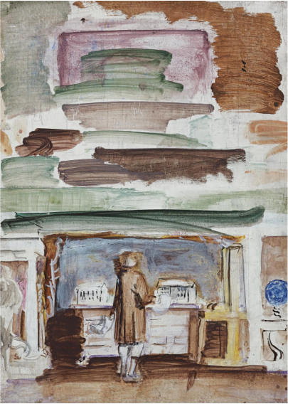 Untitled (Study for Social Security Building Mural) (1940) – Hand-Painted Oil Reproduction by Dafen Village Studio