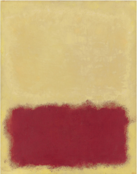 Untitled (1958) Mid-Century Abstract Painting – Hand-Painted Reproduction by Dafen Village Studio