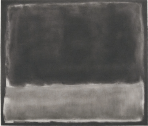 Study after Mark Rothko, Number 14, 1951 (2013) – Hand-Drawn Charcoal & Ink Reproduction by Dafen Village Studio