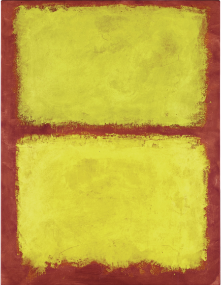 Untitled (1968) Color Field Abstract Painting – Hand-Painted Reproduction by Dafen Village Studio
