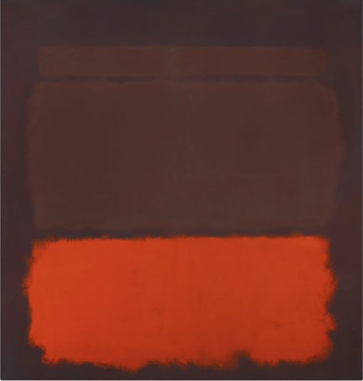 Mark Rothko No. 6/Sienna, Orange on Wine (1962) – Hand-Painted Oil Reproduction by Dafen Village Studio