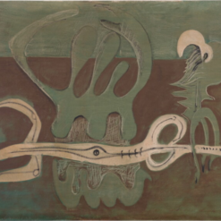 Hand-painted oil reproduction of Mark Rothko The Entombment 1944 Surrealist painting by Dafen Village Studio