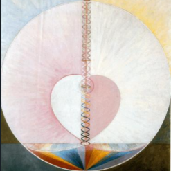 Hilma af Klint What a Human Being Is c1910 hand painted symbolist oil painting reproduction by Dafen Village Studio