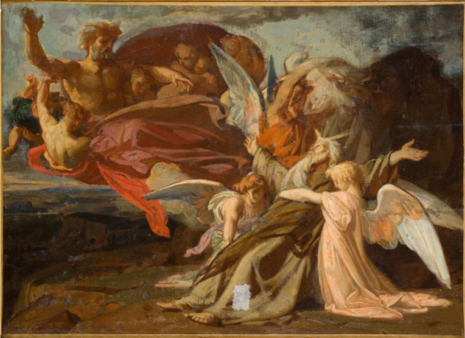 Hand-Painted Oil Painting Reproduction “Study for the Death of Moses” by Alexandre Cabanel – Dafen Village Studio