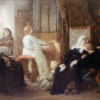 Hand-Painted Oil Painting Reproduction "The Widow of the Chapel Master" by Alexandre Cabanel – Dafen Village Studio 2 Hand-painted oil painting reproduction of The Widow of the Chapel Master by Alexandre Cabanel Dafen Village Studio