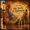 Parisian Street Artist "Une Touche d'Optimisme" Oil Painting | Hand-Painted Canvas 1 Pintura al óleo del artista callejero parisino "Une Touche d'Optimisme" | Lienzo pintado a mano