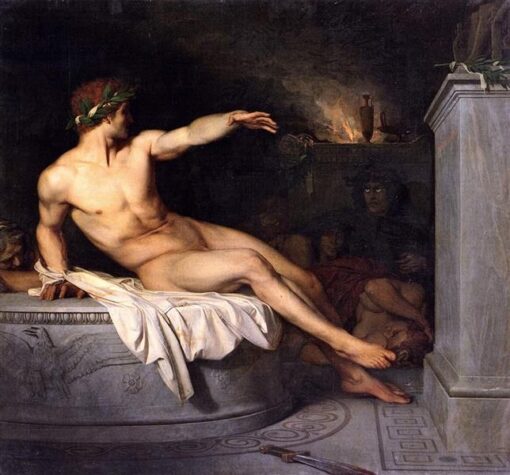 Hand-Painted Oil Painting Reproduction “Orestes” by Alexandre Cabanel – Dafen Village Studio