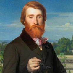 Hand-painted oil painting reproduction of Alfred Bruyas by Alexandre Cabanel Dafen Village Studio