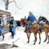 Frederic Remington Arresting The Deserter Hand-Painted Oil Painting Reproduction by Dafen Village Studio 1 Hand-painted oil reproduction of Frederic Remington's military painting Arresting The Deserter on landscape canvas