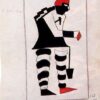Kazimir Malevich Attentive Worker (1913) Avant-Garde Constructivism – Hand-Painted Oil Reproduction by Dafen Village Studio 1 Kazimir Malevich Attentive Worker 1913 St Petersburg Theater Museum hand painted constructivist oil painting reproduction by Dafen Village Studio