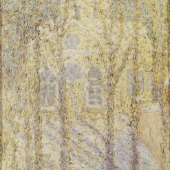 Kazimir Malevich Church 1905 hand painted pointillist landscape oil painting reproduction by Dafen Village Studio