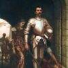 Conquest by Edmund Blair Leighton - Hand-Painted Oil Painting Reproduction 1 Hand-painted oil painting reproduction of Conquest by Edmund Blair Leighton