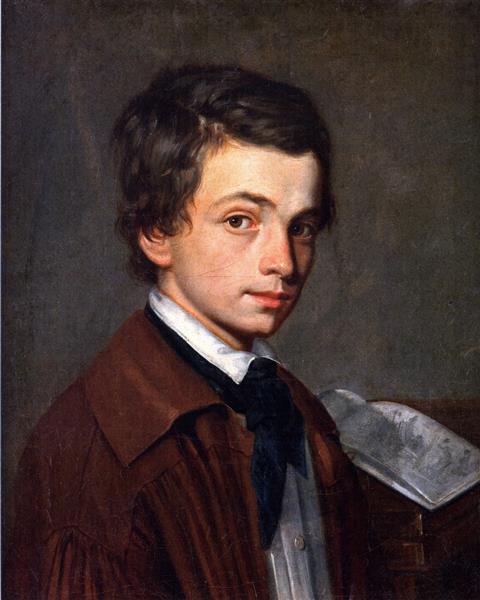Hand-Painted Oil Painting Reproduction “Self Portrait as a Child” by Alexandre Cabanel – Dafen Village Studio
