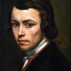 Hand-painted oil painting reproduction of Self Portrait (aged 17) by Alexandre Cabanel Dafen Village Studio