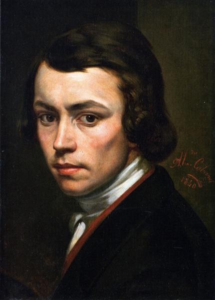 Hand-Painted Oil Painting Reproduction “Self Portrait (aged 17)” by Alexandre Cabanel – Dafen Village Studio