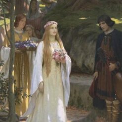 Hand-painted oil painting reproduction of My Fair Lady by Edmund Blair Leighton