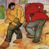 Kazimir Malevich Floor Polishers (1912) Cubo-Futurist Art – Hand-Painted Oil Reproduction by Dafen Village Studio 1 Kazimir Malevich Floor Polishers 1912 Stedelijk Museum hand painted cubo futurist oil painting reproduction by Dafen Village Studio