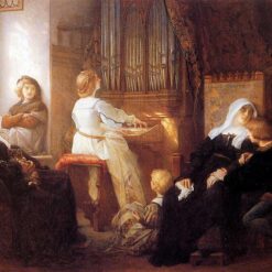 Hand-painted oil painting reproduction of Harmony by Alexandre Cabanel Dafen Village Studio
