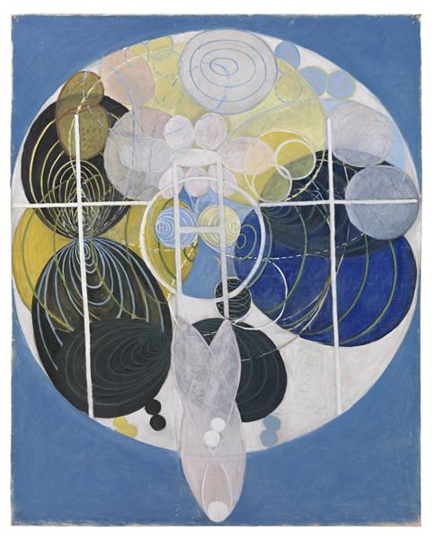 Hilma af Klint The Large Figure Paintings, nr 5 (1907) – Hand-Painted Oil Reproduction by Dafen Village Studio