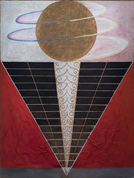 Hilma af Klint Altarpiece No. 2 (1915) Abstract Art – Hand-Painted Oil Reproduction by Dafen Village Studio