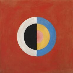 Hilma af Klint The Swan No 17 1915 hand painted abstract symbolist oil painting reproduction by Dafen Village Studio