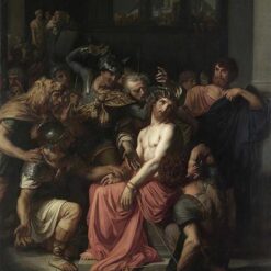 Hand-painted oil painting reproduction of Jesus In The Pretorium by Alexandre Cabanel Dafen Village Studio