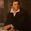 Franz Xaver Winterhalter / Portrait of Karl Josef Berkmüller (1830) Neoclassicism – Hand-Painted Oil Reproduction by Dafen Village Studio 2 Hand-painted oil painting reproduction of Franz Xaver Winterhalter's 1830 Neoclassical portrait of architect Karl Josef Berkmüller.