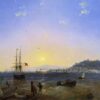 Hand-Painted "Kerch" (1839) Oil Painting Reproduction – Ivan Aivazovsky Cityscape Art | Dafen Studio Fine Art 1 Hand painted oil painting reproduction of Kerch 1839 by Ivan Aivazovsky