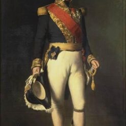 Hand-painted oil painting reproduction of Franz Xaver Winterhalter's 1840 state portrait of Louis Philippe I, King of the French.