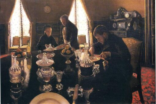 Gustave Caillebotte: Luncheon (1876) Impressionist Masterpiece – Hand-Painted Oil Reproduction by Dafen Village Studio