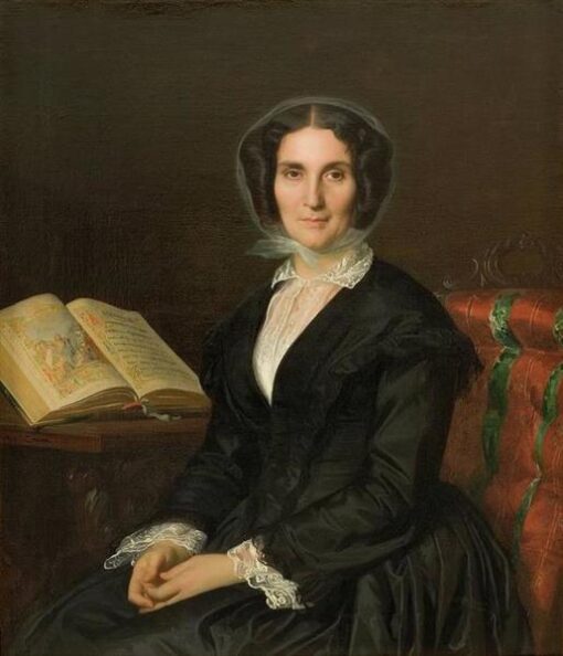 Hand-Painted Oil Painting Reproduction “Madame Louise Mares” by Alexandre Cabanel – Dafen Village Studio