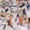 Kazimir Malevich Morning in the Village after Snowstorm (1913) Cubo-Futurism – Hand-Painted Oil Reproduction by Dafen Village Studio 1 Kazimir Malevich Morning in the Village after Snowstorm 1913 hand painted cubo futurist oil painting reproduction by Dafen Village Studio