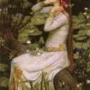 Ophelia (1894) by John William Waterhouse - Hand-Painted Oil Painting Reproduction 1 Hand-painted oil painting reproduction of Ophelia 1894 by John William Waterhouse