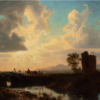 Valley of the Po by Albert Bierstadt - Hand-Painted Oil Painting Reproduction 1 Hand-painted oil painting reproduction of Valley of the Po by Albert Bierstadt