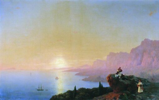 Hand-Painted “Sea Bay” (1842) Oil Painting Reproduction – Ivan Aivazovsky Seascape | Dafen Studio Fine Art