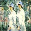 Kazimir Malevich Sisters (1910) Early Modern Impressionism – Hand-Painted Oil Reproduction by Dafen Village Studio 1 Kazimir Malevich Sisters 1910 Tretyakov Gallery hand painted impressionist portrait oil painting reproduction by Dafen Village Studio