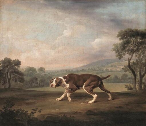 George Stubbs / Spanish Pointer – Hand-Painted Oil Reproduction by Dafen Village Studio