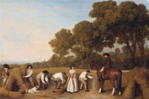 George Stubbs / Reapers (1785) Romanticism – Hand-Painted Oil Reproduction by Dafen Village Studio