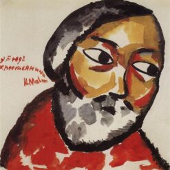 Kazimir Malevich Study for Portrait of a Peasant 1912 1st Peasant Cycle hand painted primitivist oil painting reproduction by Dafen Village Studio