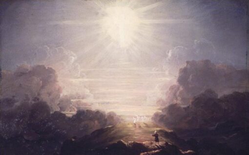 Study for The Cross and the World (1846–1847) by Thomas Cole – Hand-Painted Oil Painting Reproduction