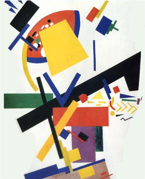 Kazimir Malevich / Suprematism (1915) – Hand-Painted Oil Reproduction by Dafen Village Studio
